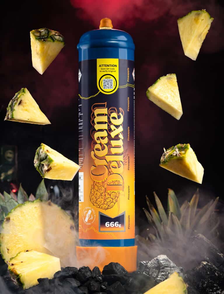 Cream Deluxe Ananas 666g — Carton de 6