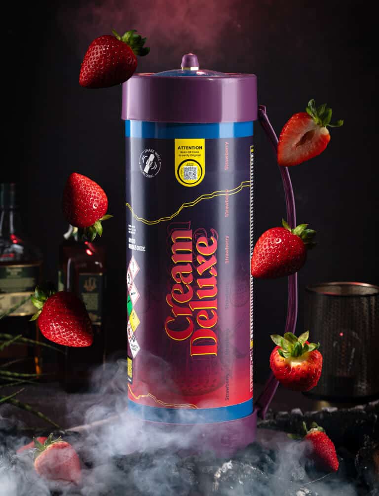 Cream Deluxe Fraise — Bonbonne 2000g